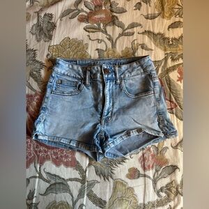 american eagle hi-rise shortie